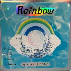 Ijoy Rainbow Bluetooth Speaker Floatie! Brand New!